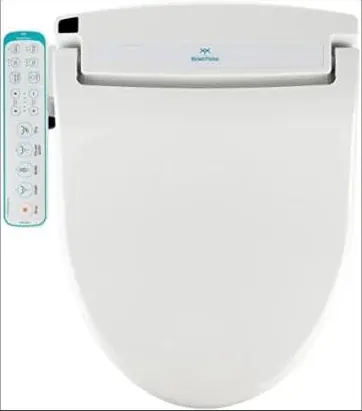 BidetMate Serie 1000 — Bidé Eléctrico Alargado con Secadora y Boquilla Autolimpiante de Acero Inoxidable