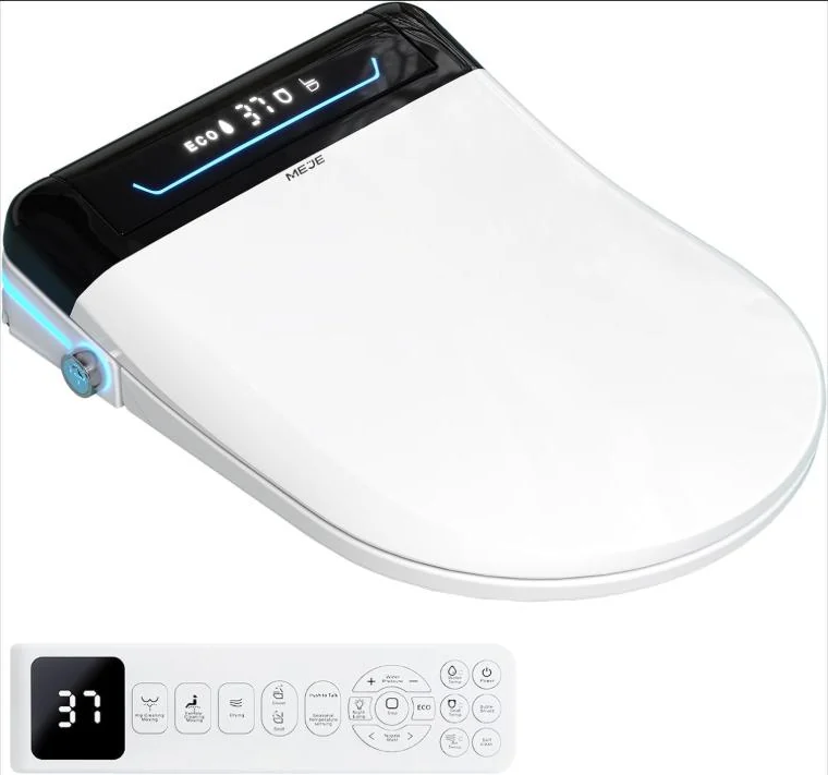 MEJE #001U — Bidé Inteligente con Boquilla de Acero Inoxidable, Apertura Automática y Sensor de Presencia