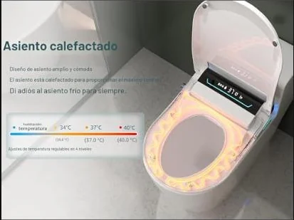 Foto 8 de MEJE #001U — Bidé Inteligente con Boquilla de Acero Inoxidable, Apertura Automática y Sensor de Presencia