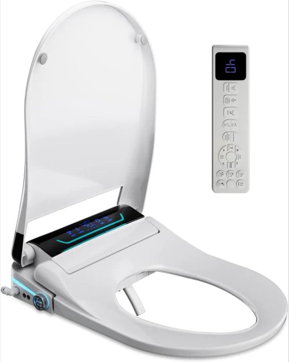 Sanyipace Bidé Electrónico con Tapa Automática y Control Dual — Asiento de Inodoro Inteligente